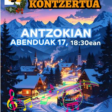 Musika Eskolaren Gabonetako kontzertua