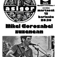 Mikel Gorosabel Asigor tabernan
