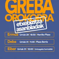 Azaroaren 11ko greba antolatzeko asanblada