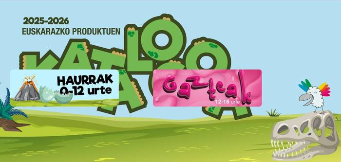 Kalean da haur eta gazteentzako Euskarazko Produktuen Katalogo berria