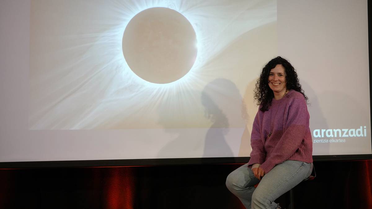 Virginia Garcia Pena (Aranzadi): "Debabarrenean eklipsea ez da osorik ikusiko, Debagoienean bai"