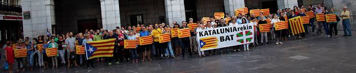 Kataluniaren aldeko mobilizazio gehiago iragarri dituzte gaurko