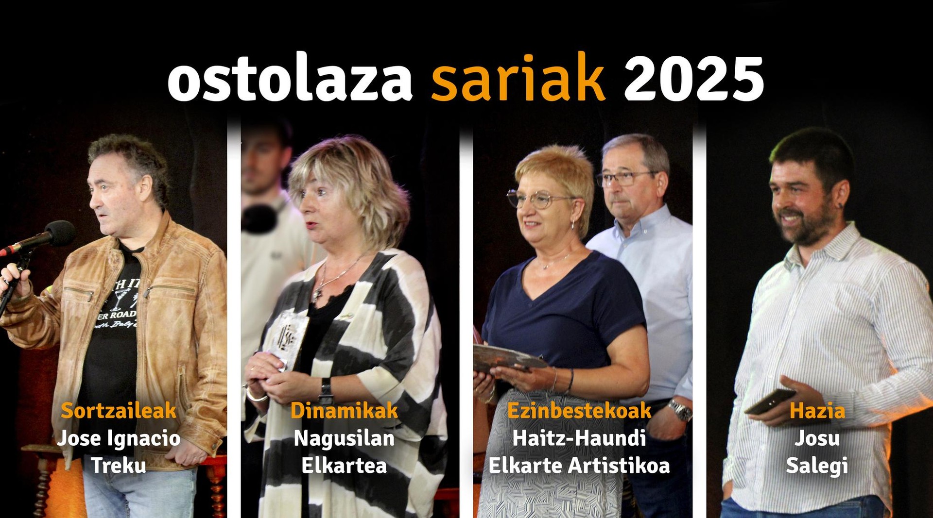 Banatu dituzte aurtengo Ostolaza Sariak