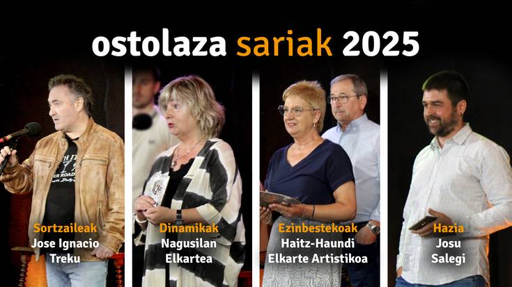 Banatu dituzte aurtengo Ostolaza Sariak