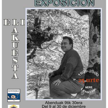 Eli Lakuestaren erakusketa, '25 urte nire leihotik'