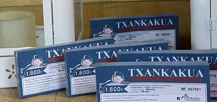 Txankakuaren Gabonetako zozketan saritutako hiru txartelen jabeak ez dira agertu