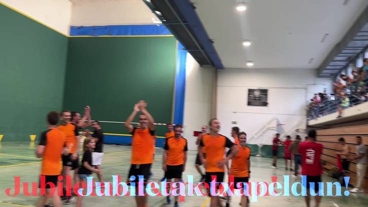Jubiletak txapeldun laugarren aldiz