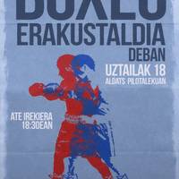 Boxeo erakustaldia