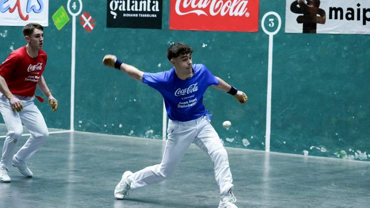 Lezamako eskupilota txapelketa irabazi du Iker Izagirrek, eta finalerako sailkatu da Zizur Nagusikoan