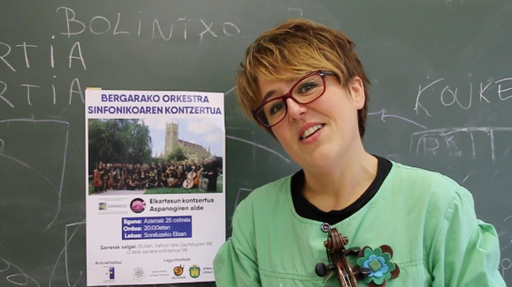 "55 musiko ilusioz beteta etorriko gara" Leire Ibarzabal
