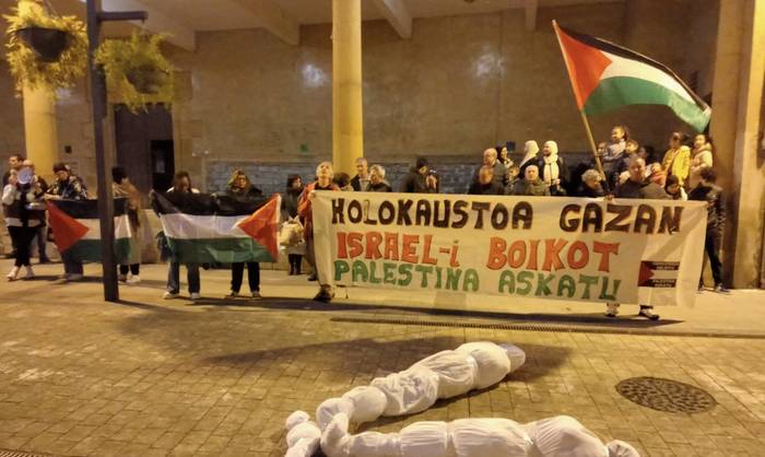 Palestinaren aldeko manifestazioa, bihar