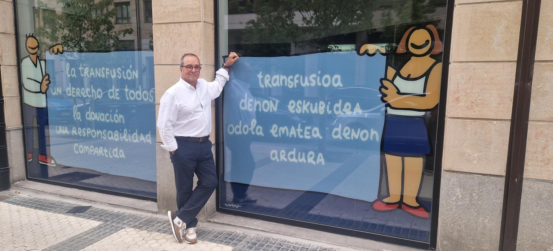 Sabin Urzelai: "Bi odol poltsa sartzea edo jogurt bat ematea maila berean ikustera iritsi gara"