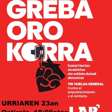 A11ko greba orokorrari buruzko informazioa