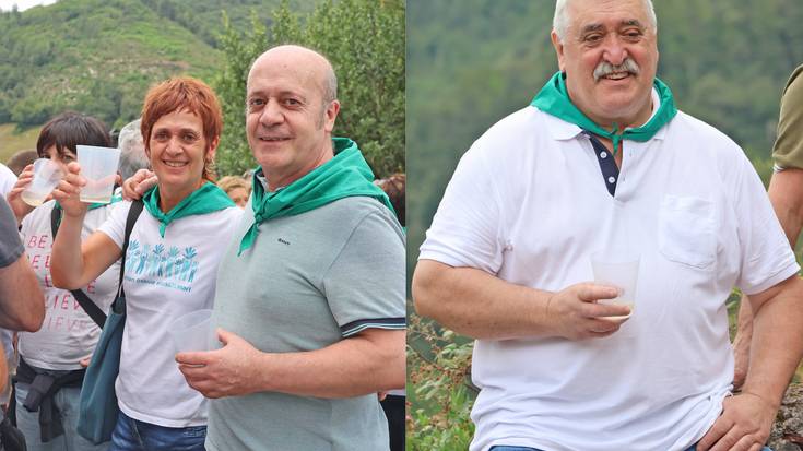 Lizaso eta Egaña, abenduan itxiko duten Landa erretegikoei eta Txirristaka tabernako ugazaba ohiari kantuan