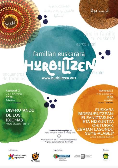 Hitzaldia: 'Drisfrutando de los idiomas'