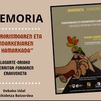 Erakusketa: 'Terrorismoaren eta indarkeriaren bost hamarkada'