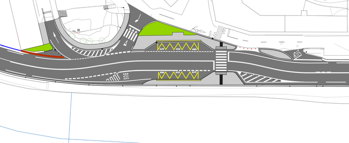 Mendaroko Azpilgoeta auzoko autobus geltokia egokituko du Aldundiak, seguruagoa egiteko