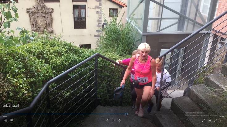 Soraluze Urban Trail lasterketa eta Andaina herrikoia bideoan 
