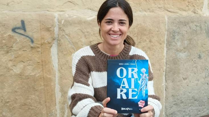 Nerea Loiolak 'Oraire' eskapu liburua plazaratu du