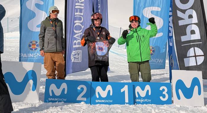 Snowboard denboraldi aparta egiten ari da Ibon Baskaran