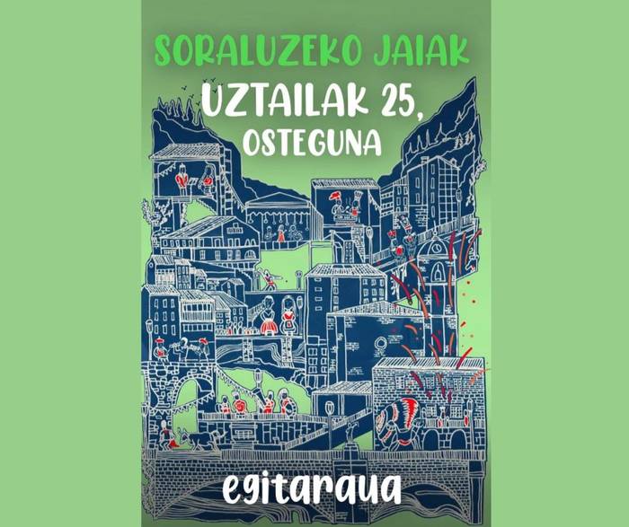 Jaiak iragartzeko bideo laburrak: uztailak 25, eguena