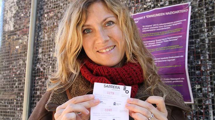 Myriam Goenagari egokitu zaizkio Euskadiko Orkestra ikusteko bi sarrerak