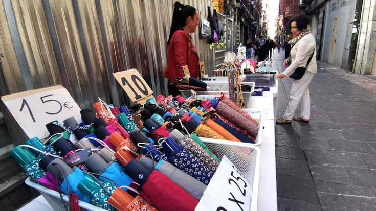 Stock azoka eta ginkana antolatu ditu Txankakua merkatari elkarteak urrirako