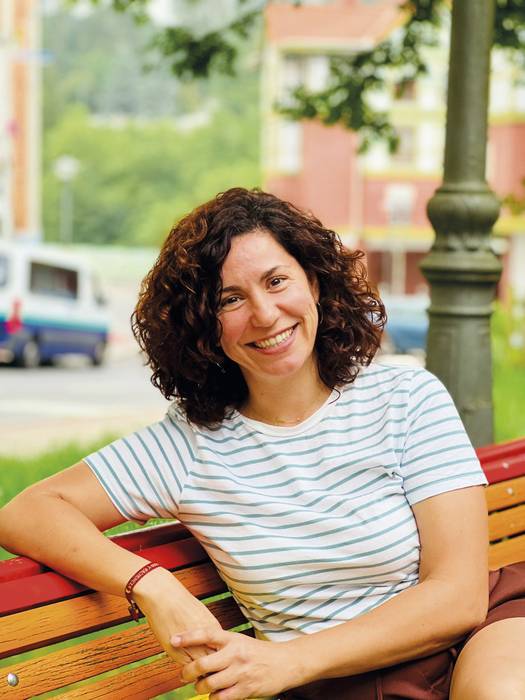 Rocío Alhama: "Mallabira etorri nintzenean, harrituta geratu nintzen ardiekin: burua beltza dute!"