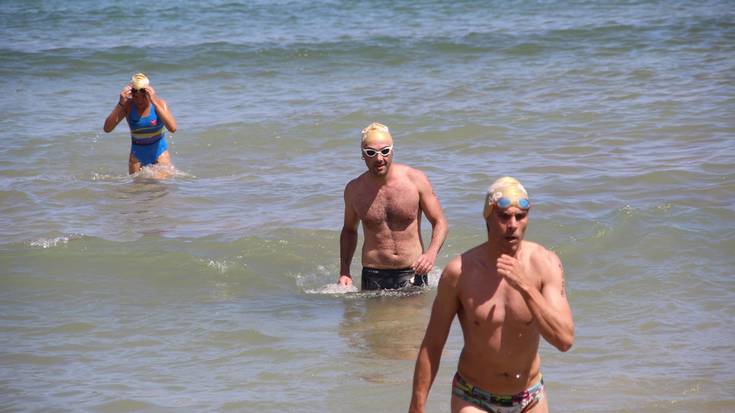 Ion Arrese izan zen elgoibartar azkarrena Getaria-Zarautz itsas-zeharkaldian