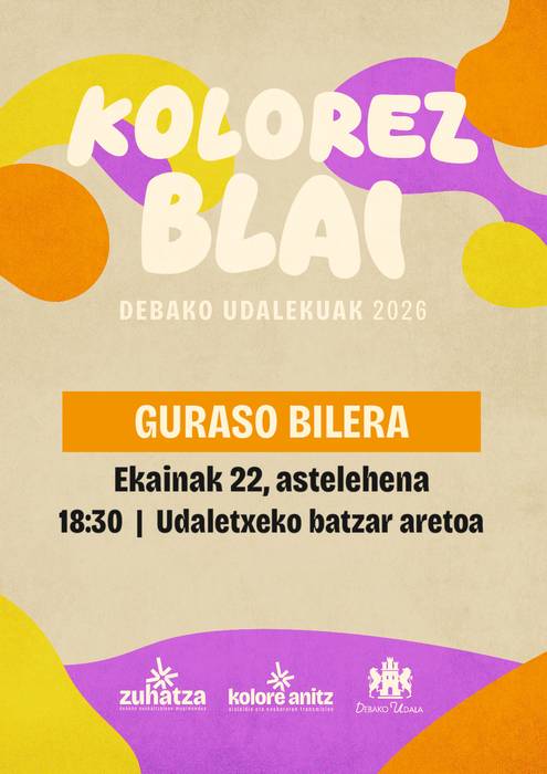 Kolorez Blai udalekuei buruzko bilera