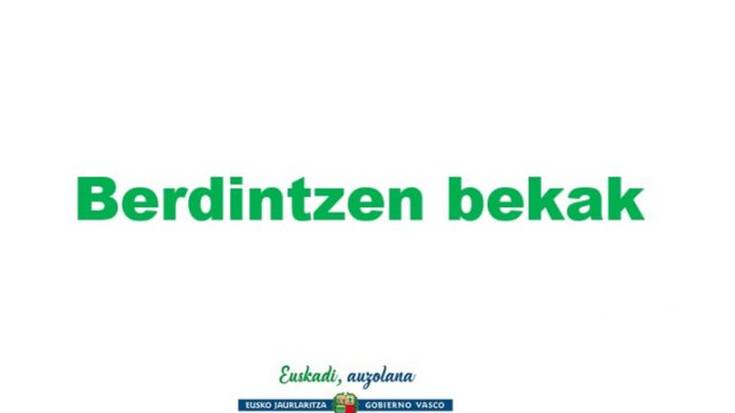Zabalik dago Berdintzen hizkuntza eta generoaren inguruko beka eskatzeko epea