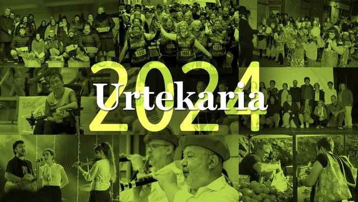 2024. urteko albiste nagusiekin osatutako urtekaria