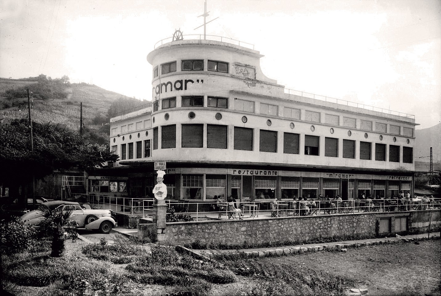 1950eko hamarkada: Garai bateko Miramar hotela