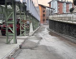 Eguenetik, Gabolatseko zubia itxita, Baltegietako obrengatik