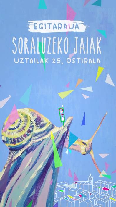 Soraluzeko Jaiak: Uztailak 25, Santiago Eguna