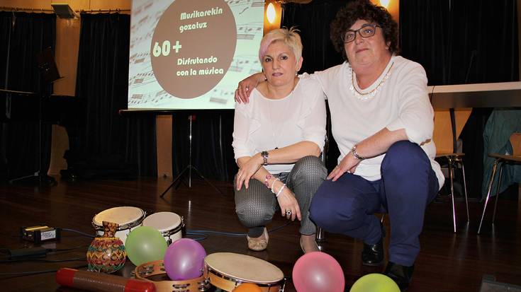 60 urtetik gorakoentzako musika eskaintza prestatu du Musika Eskolak