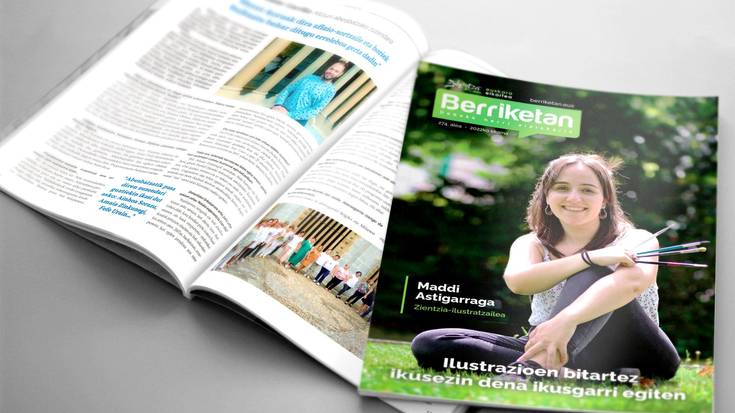Ekaineko “Berriketan” aldizkariaren edizio digitala irakurgai