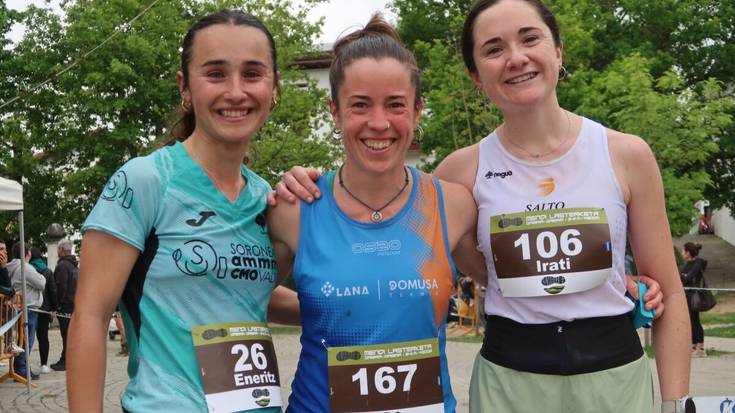 Mayi Mujika elgoibartarra izan da azkarrena Gabiriako Leharrei Mendi Lasterketan