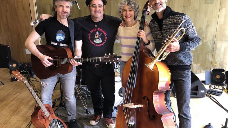 "Diablues & Bluezifer" taldeko musikariek Musika Eskolako talde batekin batera emanaldia eskainiko dute zapatuan, azaroaren 29an