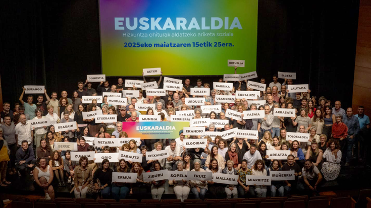 2025eko udaberrian egingo dute Euskaraldia