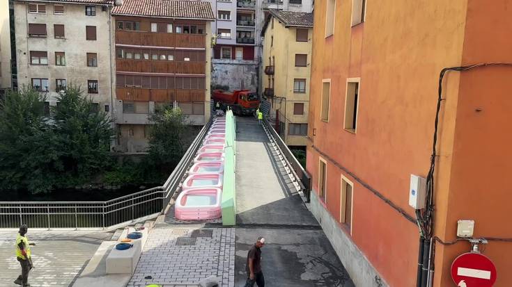 Gainditu du karga-proba eta laster oinezkoen pasoa zabalduko dute