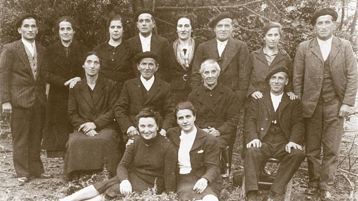 Maiorta baserriko familia