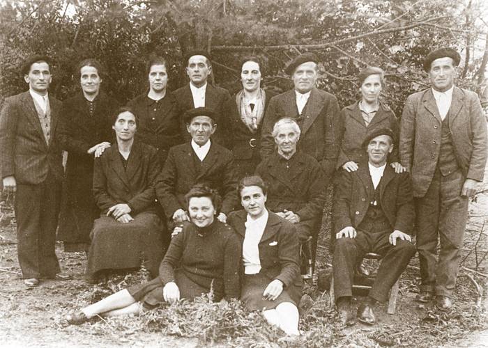 Maiorta baserriko familia