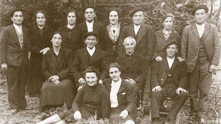 Maiorta baserriko familia