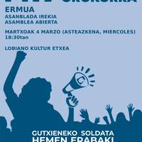 M17: Asanblada irekia