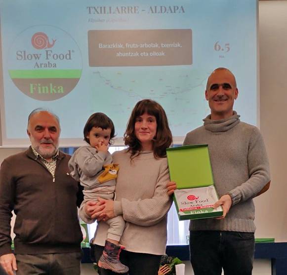 Txillarrek aitortza jaso du Slow Food mugimenduan eginiko ibilbideagatik