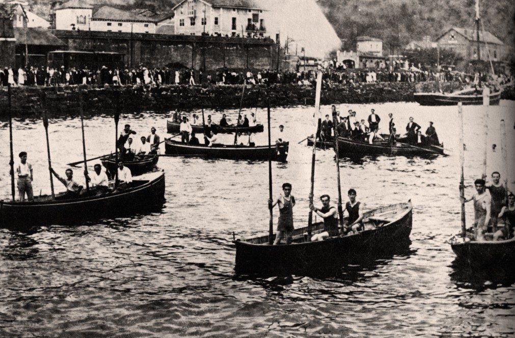 1920ko hamarkadako San Roke jaiak: Estropadak