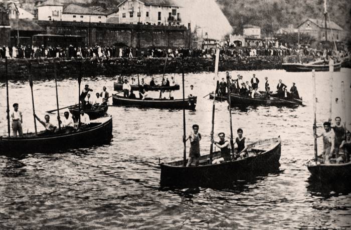 1920ko hamarkadako San Roke jaiak: Estropadak