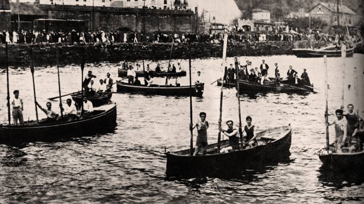 1920ko hamarkadako San Roke jaiak: Estropadak