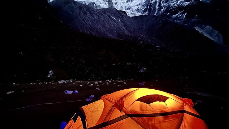 Dinboche-Ama Dablam base camp